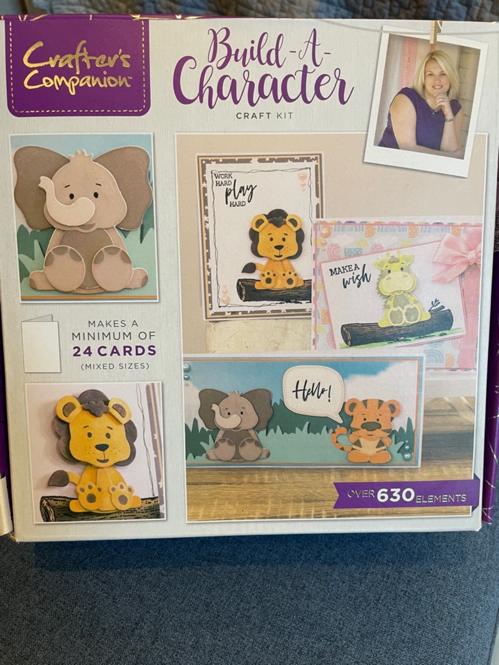 Crafter's Companion Build-A-Character Craft Kit - Multicolor Animal Card Set
New